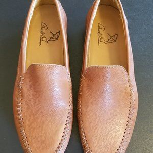 Arnold Palmer Tan Leather Loafers